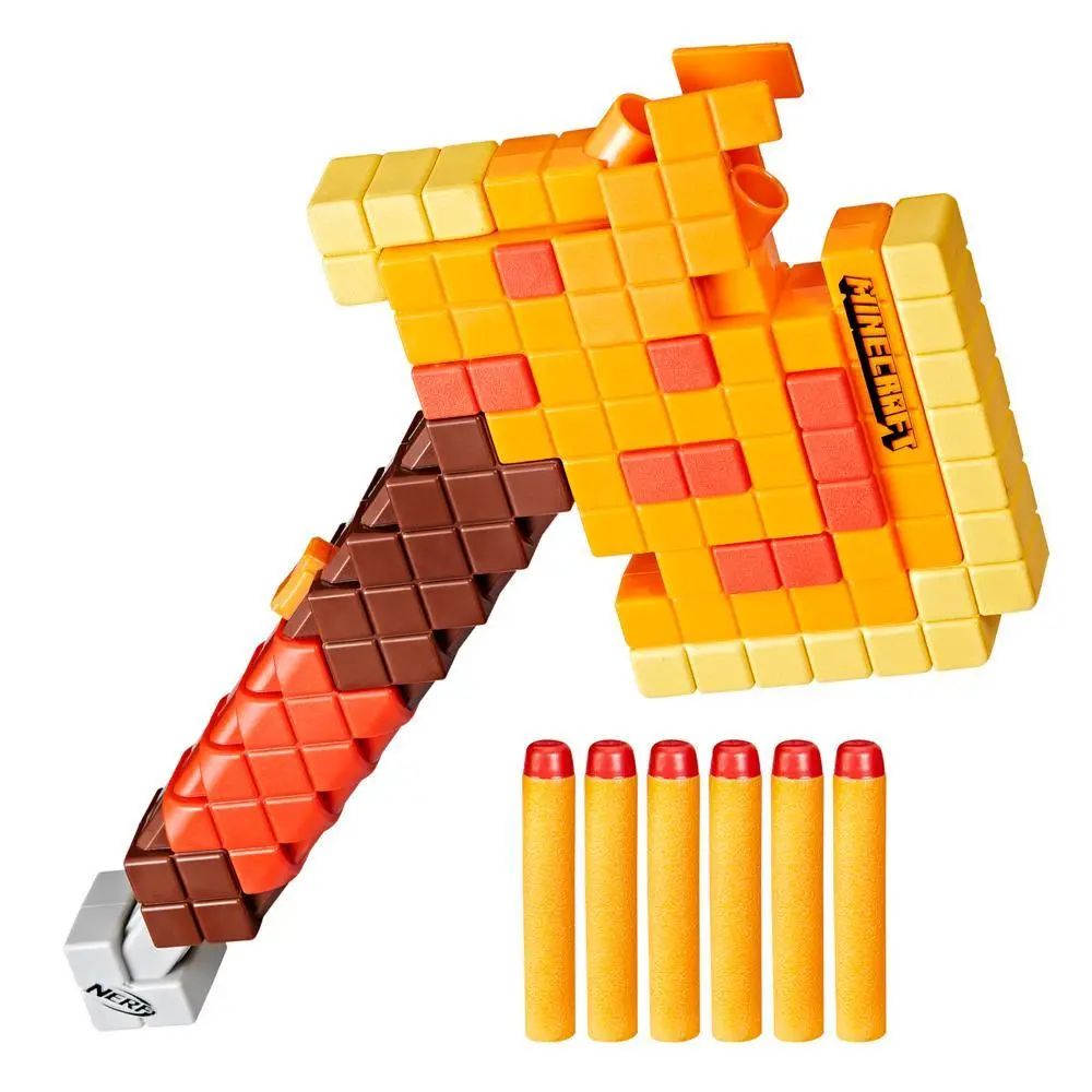 Nerf Minecraft Firebrand Blaster