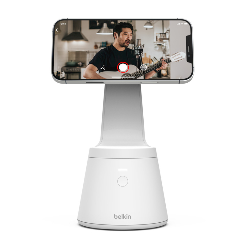 Belkin Magnetic Phone Mount with Face Tracking White