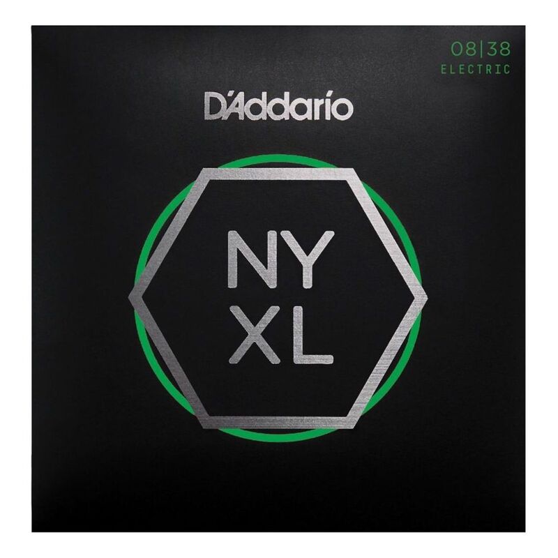 D'Addario NYXL0838 Electric Guitar Strings - Nickel Wound (.008-.038 Super Lite Gauge)