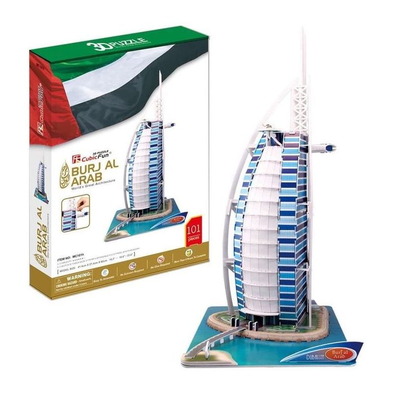 Cubic Fun Burj Al Arab 101PCs 3D Puzzle