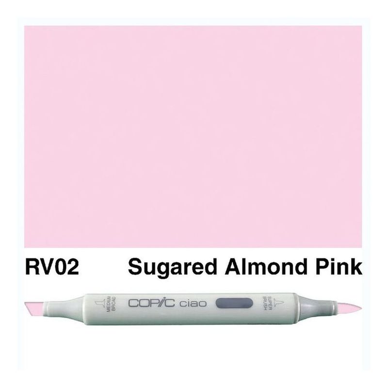 قلم ماركر كوبيك تشاو  Rv02 - وردي مائل للوزي