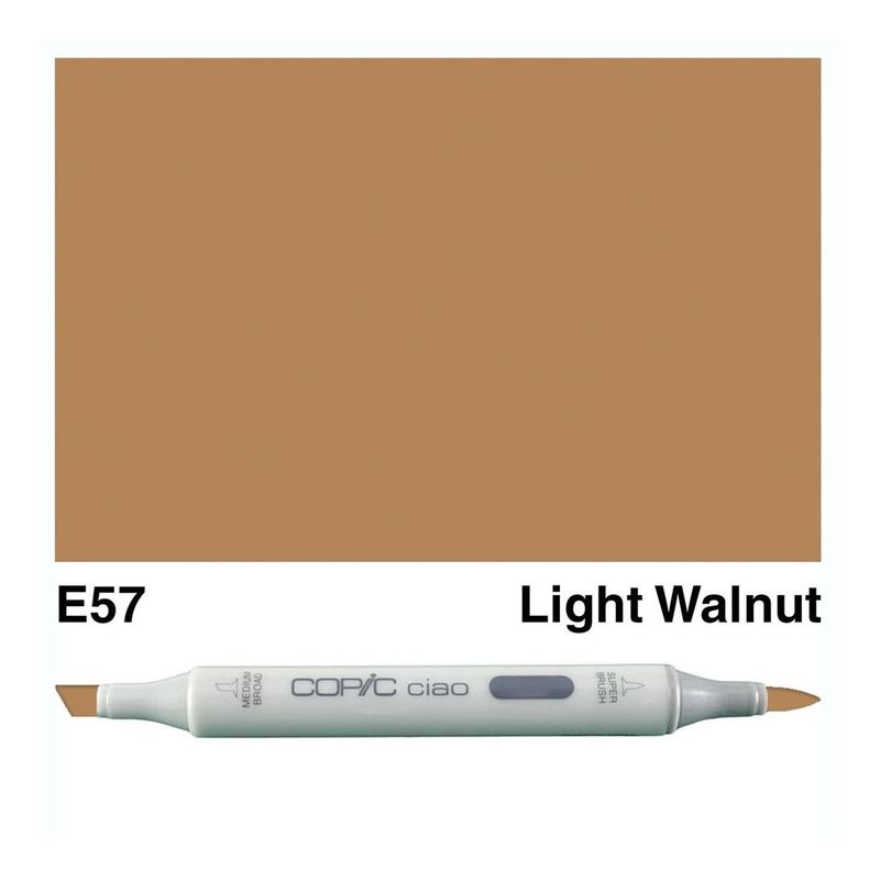قلم ماركر كوبيك تشاو  E57 - جوزي فاتح(بني فاتح)