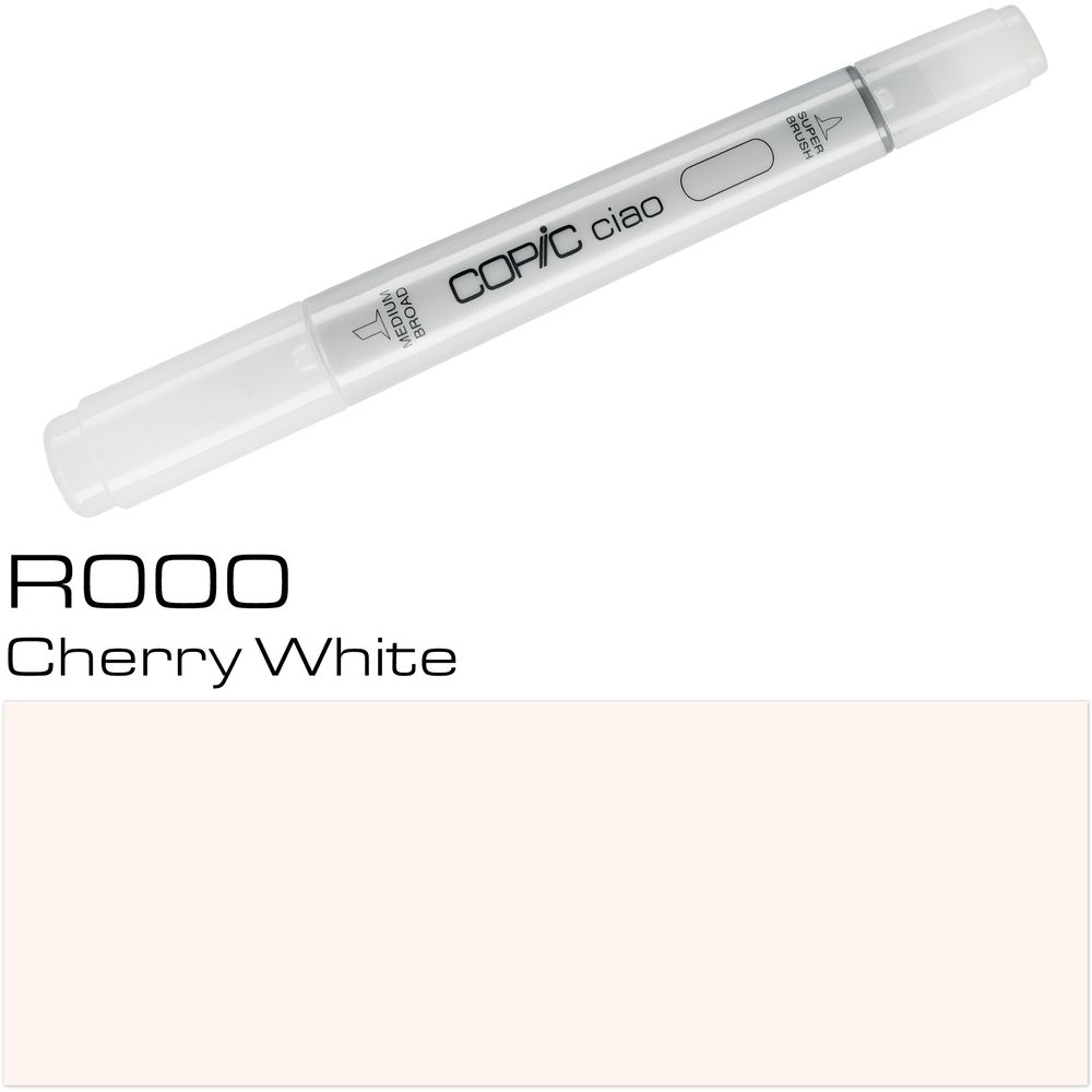 قلم ماركر كوبيك تشاو  R000 - أبيض كرزي