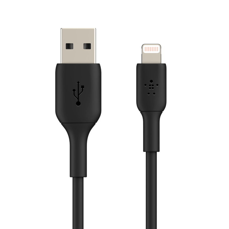 Belkin BoostCharge Lightning to USB-A Cable 2m Black