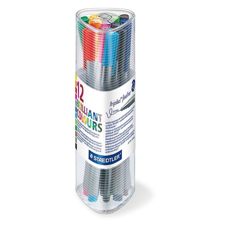 Staedtler Triplus Fineliner Pens (Set of 12)