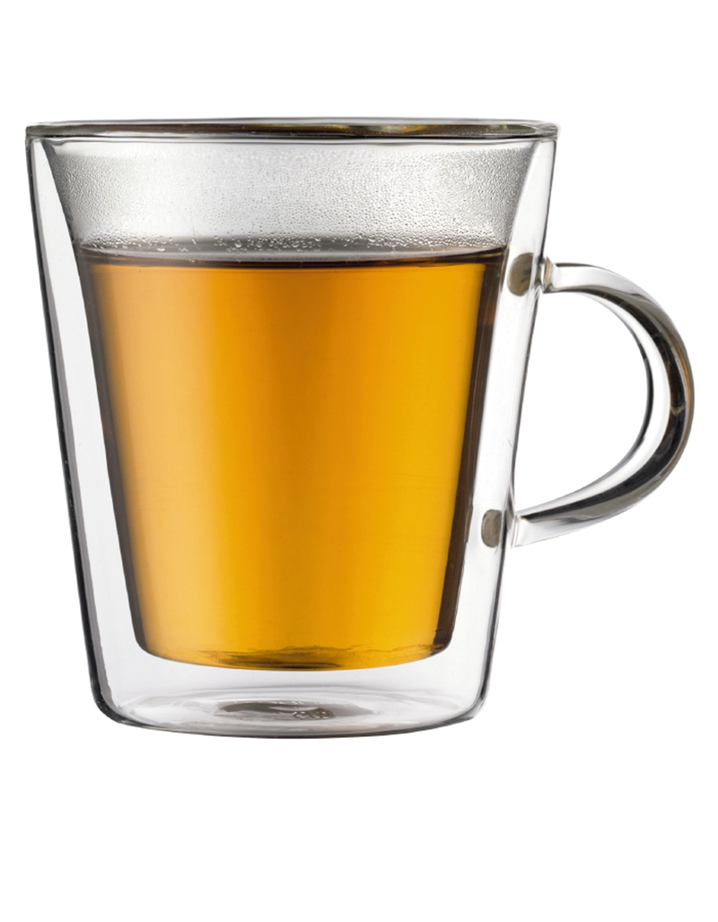 Bodum Canteen Double Wall Mug with Handle 0.2L (Set of 2) Bodum Canteen Double Wall Mug with Handle 0.2L (Set of 2)