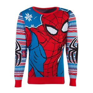 Difuzed Marvel Spider-Man Knitted Unisex Jumper