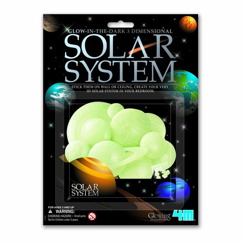 4M Glow In The Dark 3D Solar System