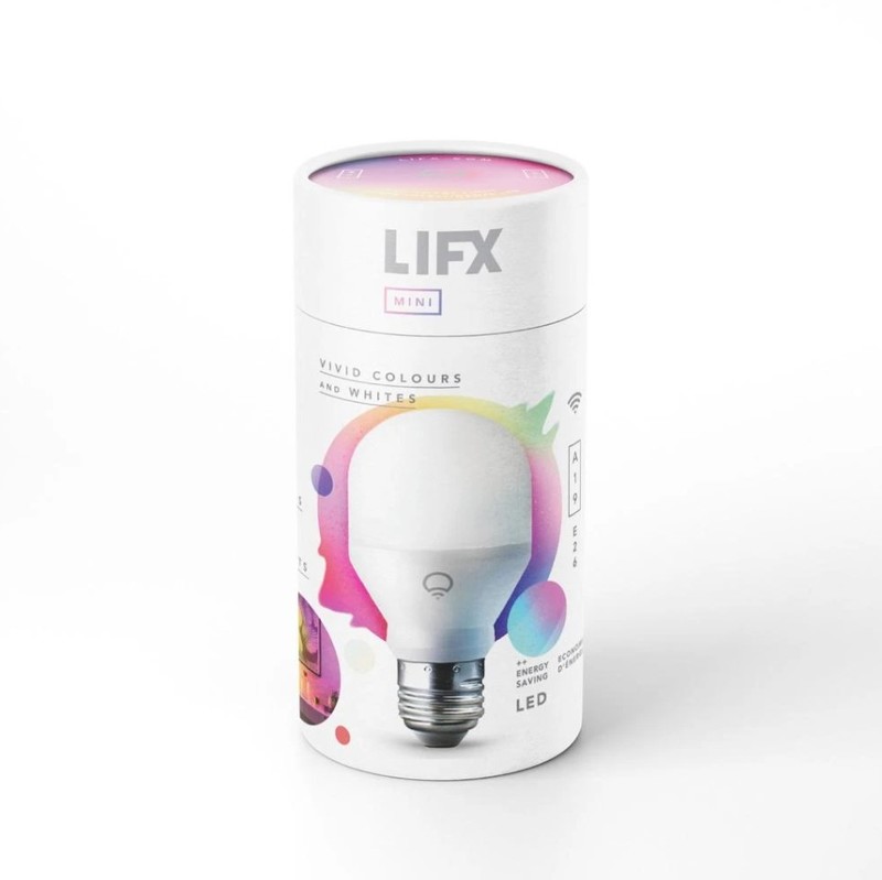 LIFX Mini Colour A19-E27 Smart LED Bulb