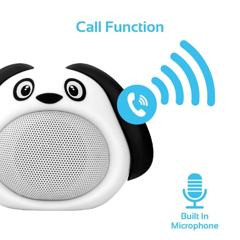 Promate Snoopy White Bluetooth Mini Speaker with Handsfree