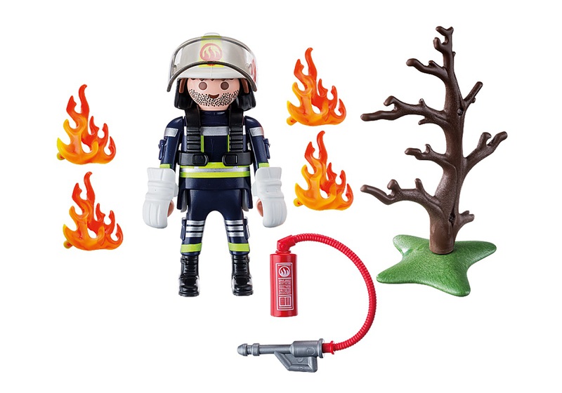 Playmobil Firefighter with Tree