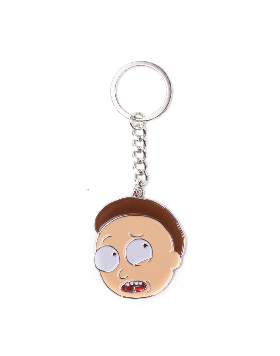 Difuzed Rick & Morty Metal Multicolor Keychain