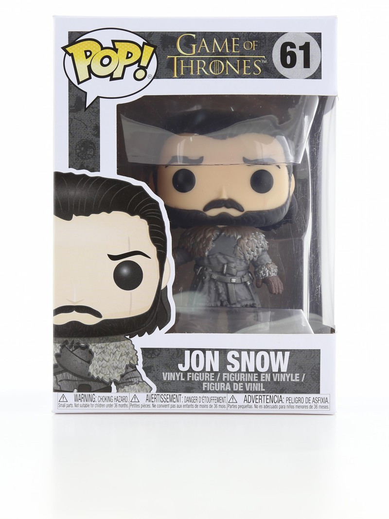 Funko Pop Game of Thrones S8 Jon Snow Beyond Wall Vinyl Figure