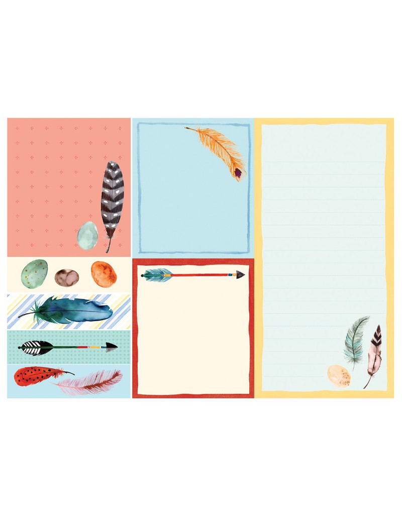 Galison Arrows & Feathers Sticky Notes