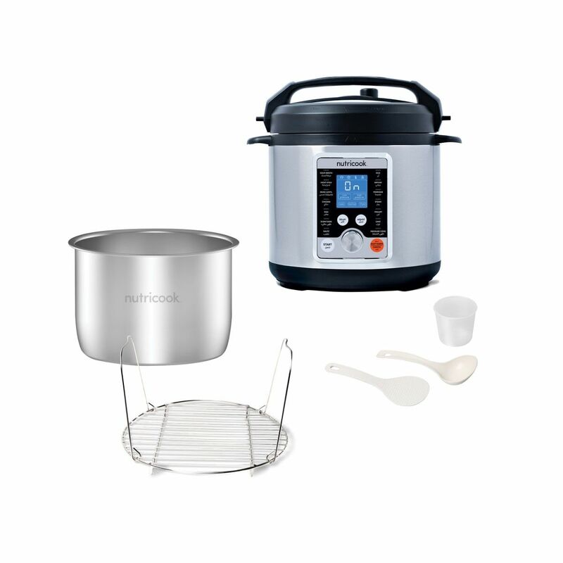 NutriCook Smart Pot Pro+ 10-in-1 Electric Cooker - 6L