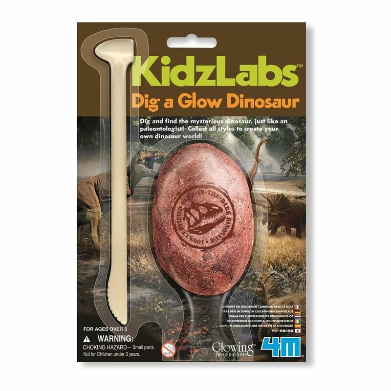 4M Kidzlabs Dig A Glow Dinosaur