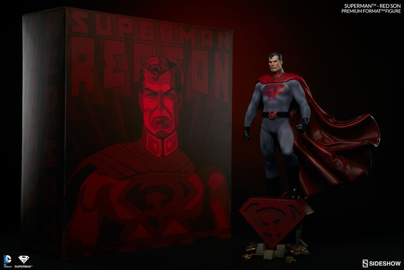Sideshow DC Superman Red Son Premium Format Quarter Scale Statue