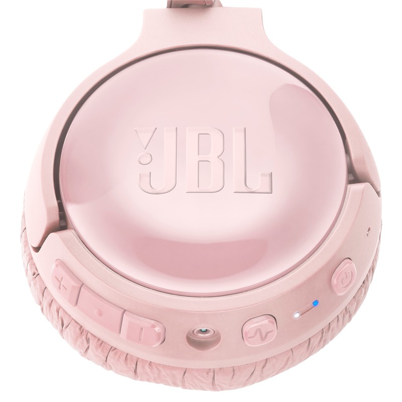 JBL TUNE600 Pink Bluetooth Noise Cancelling On-Ear Headphones