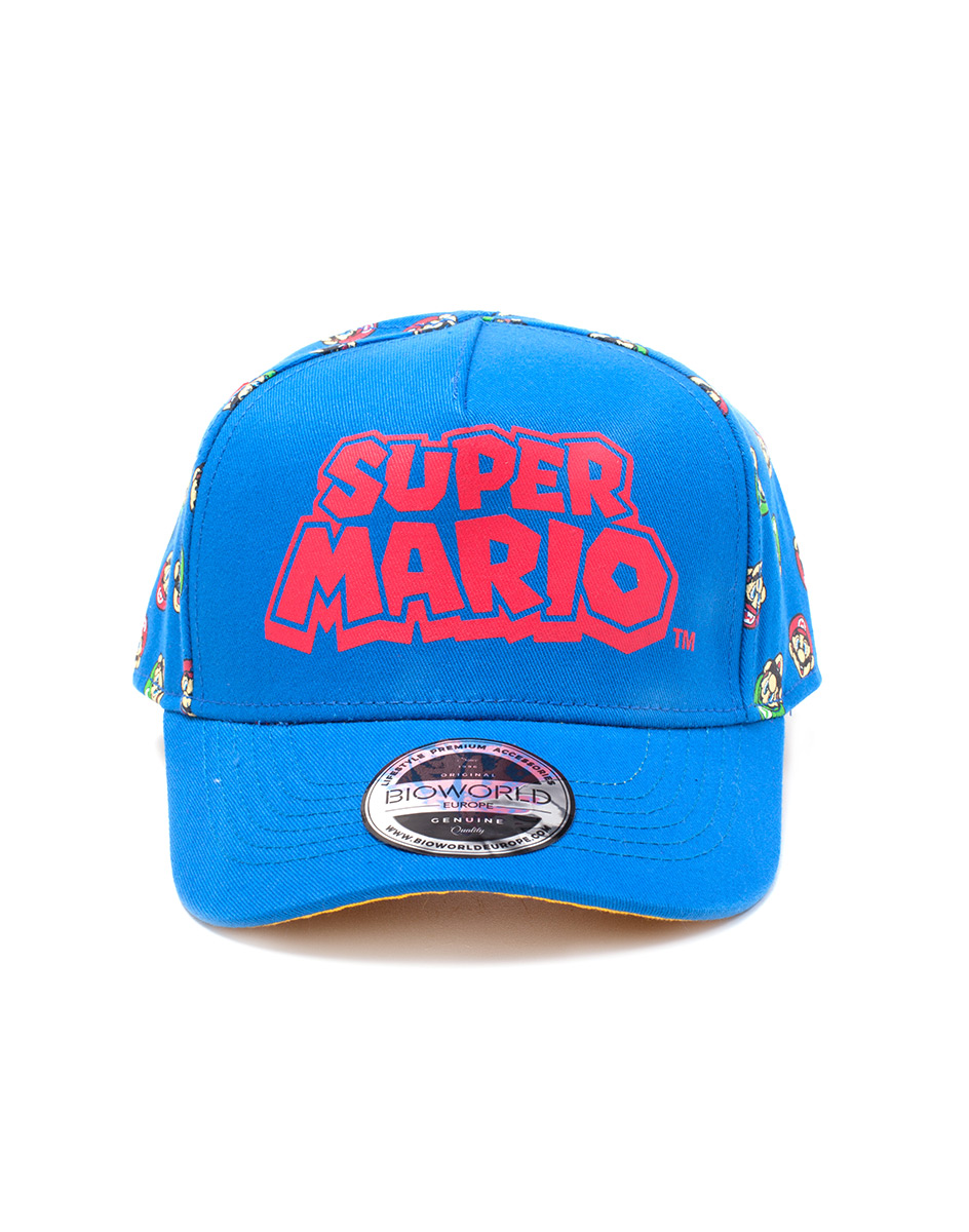 Difuzed Nintendo Super Mario And Luigi Curved Bill Kids Cap 53 cm Multicolor