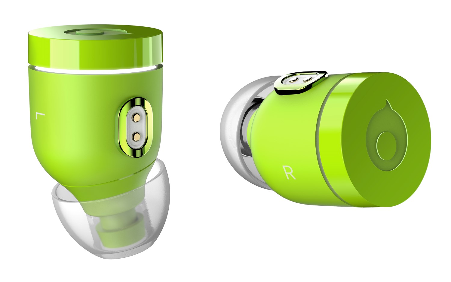 Crazybaby Air Nano Volt Green True Wireless Earbuds