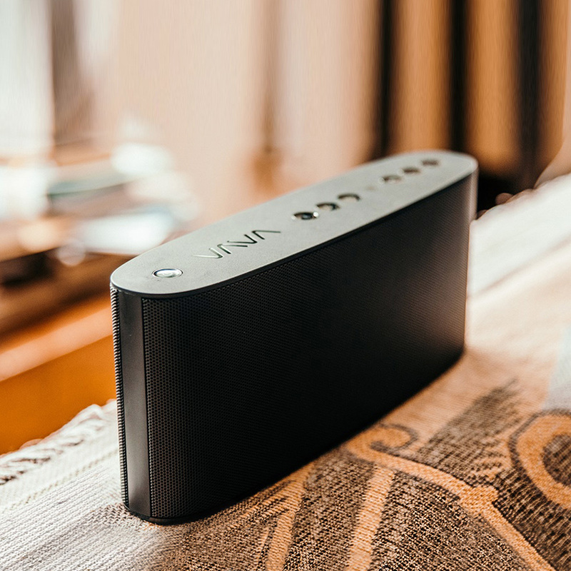 سماعات بلوتوث لاسلكية فافا فووم أسود واير-ليس بلوتوث