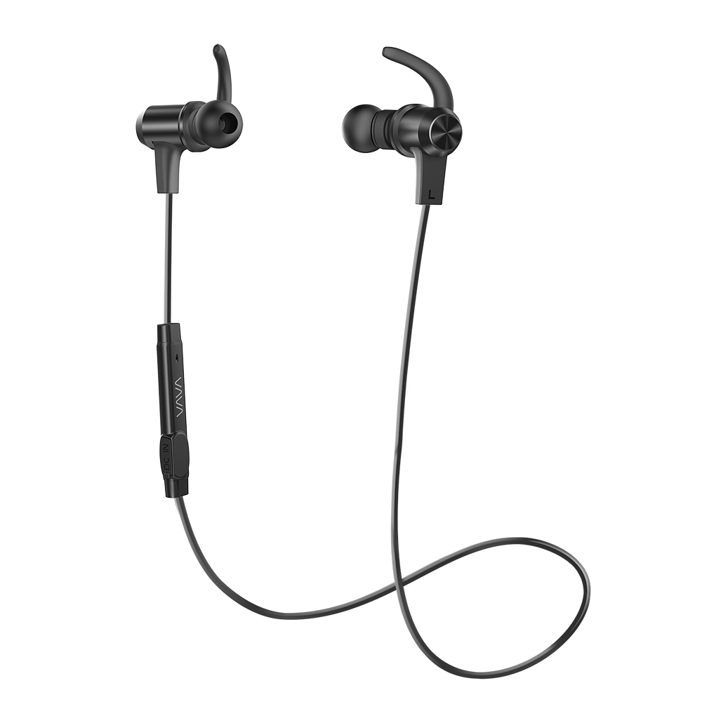 VAVA MOOV 28 Black Wireless Sports In-Ear Earphones
