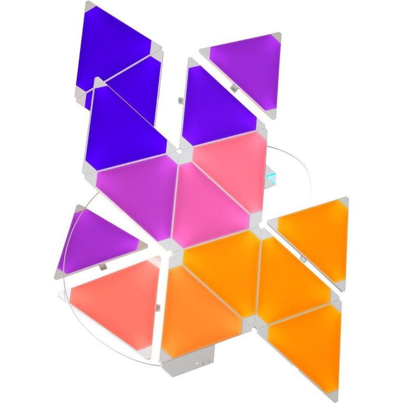 Nanoleaf Aurora Smarter Kit - Rhythm Edition (15 Panels + 1 Controller)