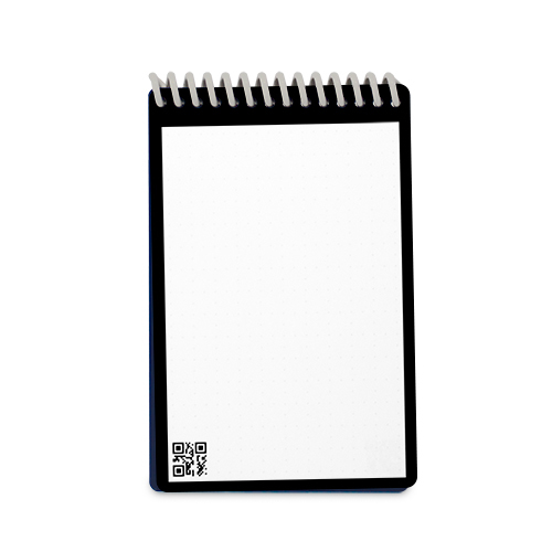 دفتر ملاحظات ذكي صغير الحجم وأزرق غامق من روكيت بوك بمقاس ٣.٥ × ٥ بوصة