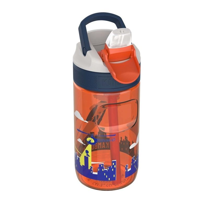 Kambukka Lagoon Water Bottle with Spout Lid 400ml Flying Superboy