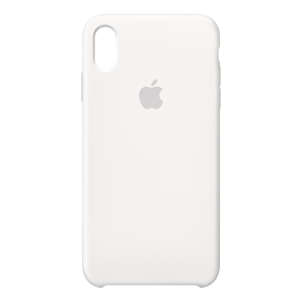 Apple Silicone Case White for iPhone XS Max