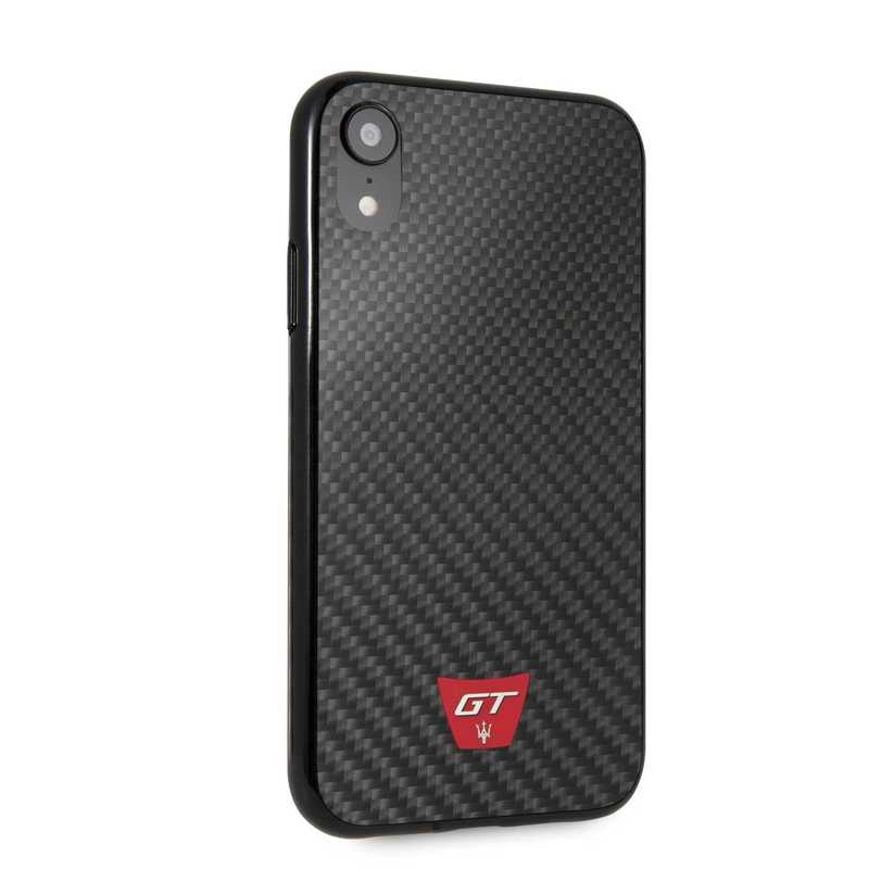 Maserati GT Carbon Case Black for iPhone XR