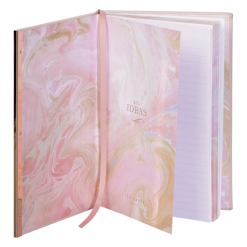 دفتر تيد بيكر سوفت تاتش مقاس A5، إصدار ربطة الفراشة الوردية