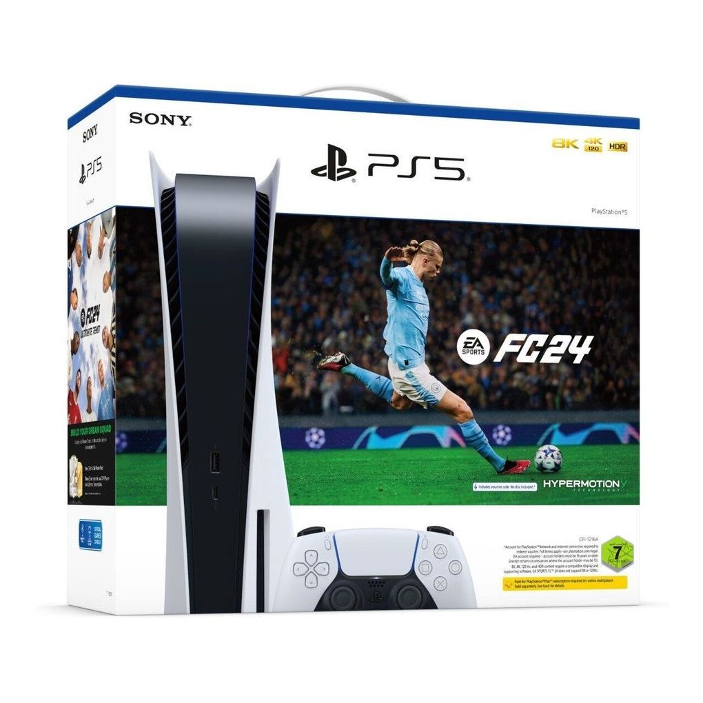 Sony PlayStation PS5 Console CFI-1216A01 with FC 24 (Digital Download) Bundle