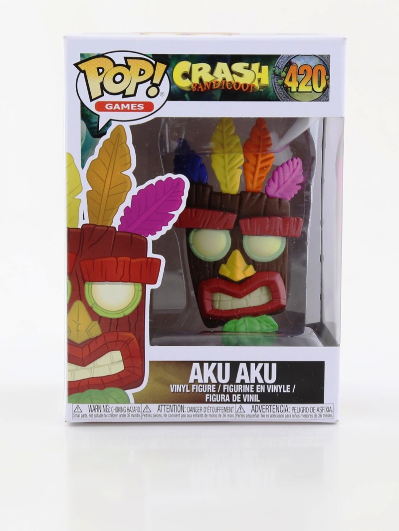 Funko Pop Crash Bandicoot S2 Aku Aku Vinyl Figure