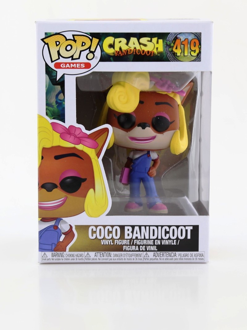 Funko Pop Crash Bandicoot S2 Coco Vinyl Figure