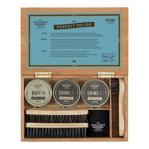 Gentlemen's Hardware Shoe Shine Cigar Box