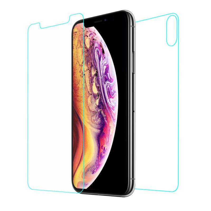 Baykron Tempered Glass Clear Screen Protector for iPhone XS Max
