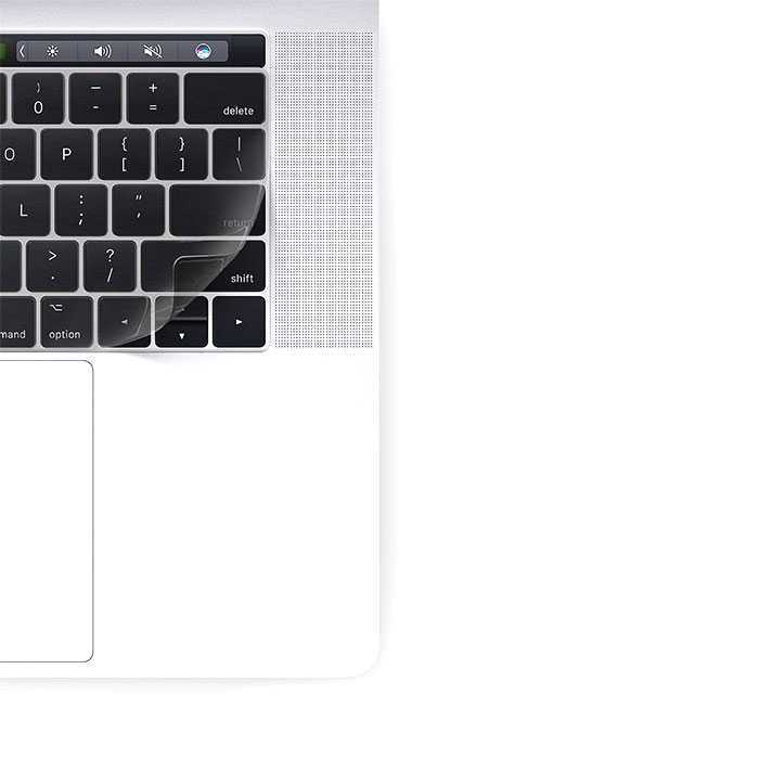 Elago Keyboard Skin Transparent for Macbook Pro 13/15-inch with Touchbar & Touch ID
