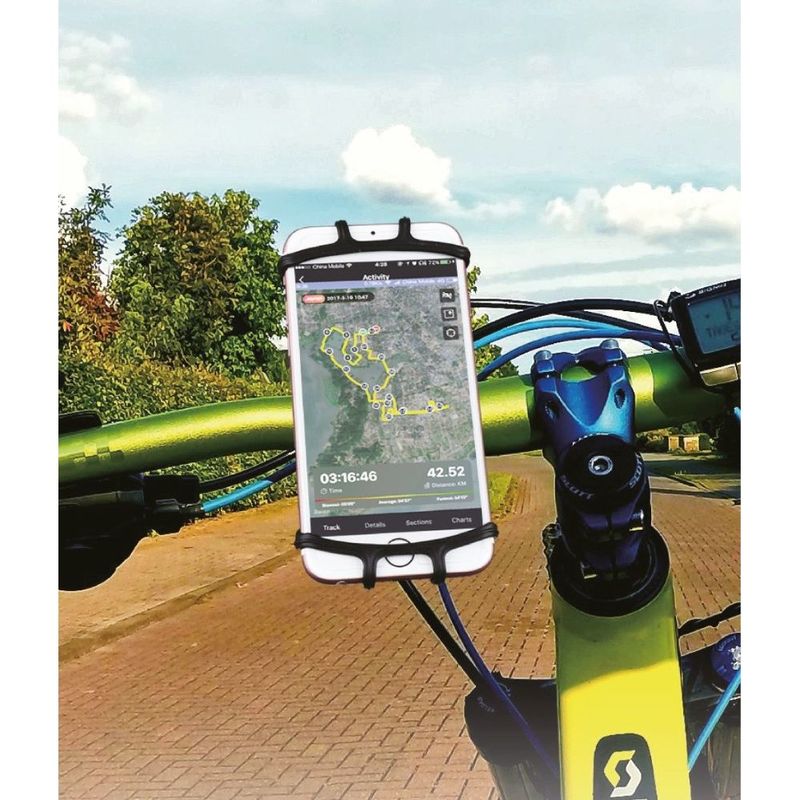 Muvit Active Universal Bike Holder Black for Smartphones up to 6-Inch
