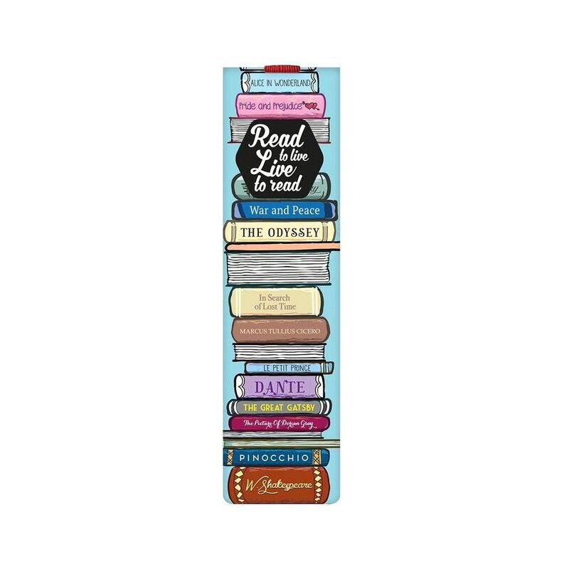 Legami Read to Live Live to Read Bookmark Legami Read to Live Live to Read Bookmark