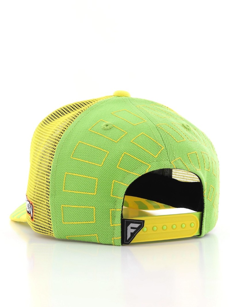 قبعة فيوجن إكتسريم بيسبول للجنسين أخضر / أصفر أو أس