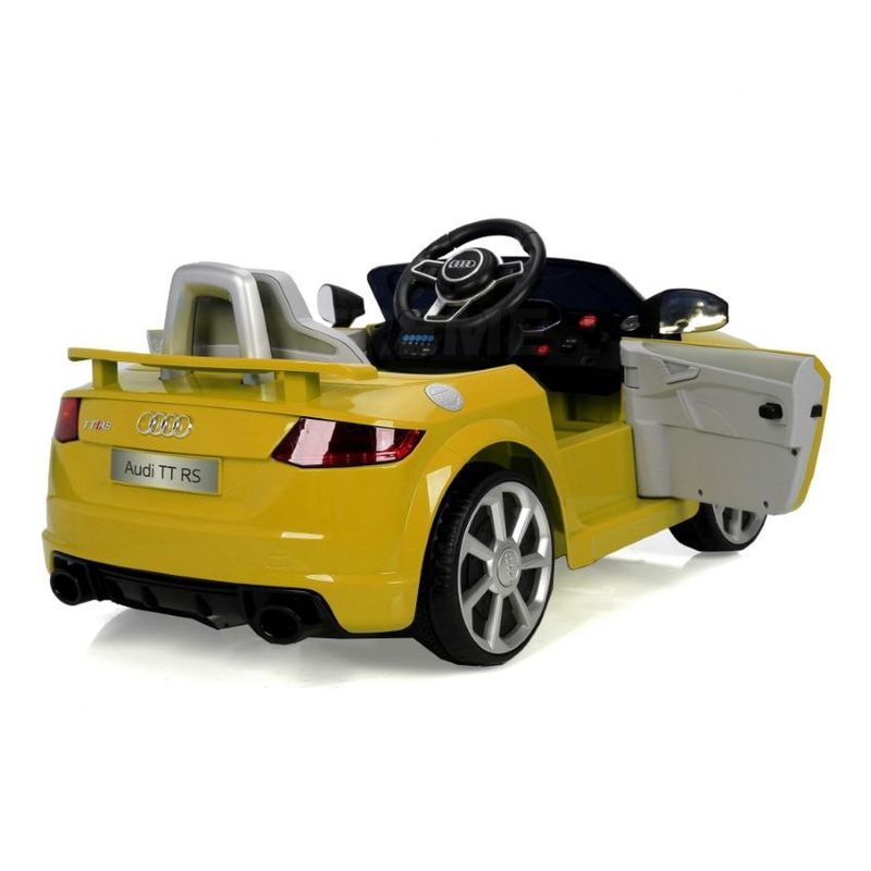 Audi TT Electric Ride-On Car Yellow