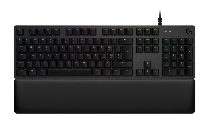 لوحة مفاتيح ألعاب لوجيتيك G513، باللون الأسود الفاحم
