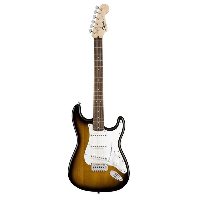 Squier by Fender Stratocaster 10G Electric Guitar Pack Brown Sunburst
