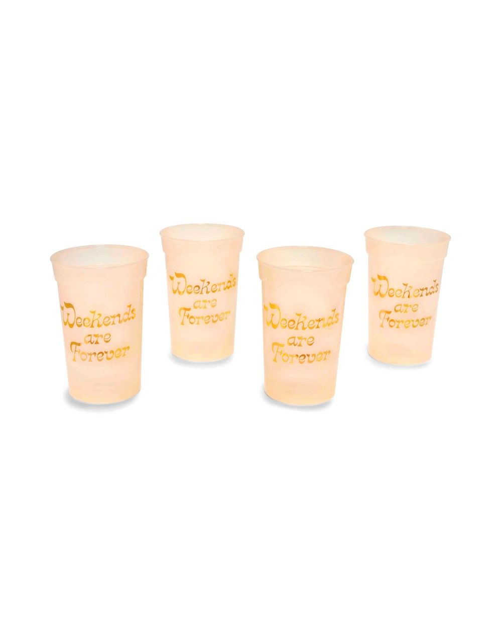 Ban.do Party On Plastic Party Cup Set Weekends Are Forever Colour Changing
