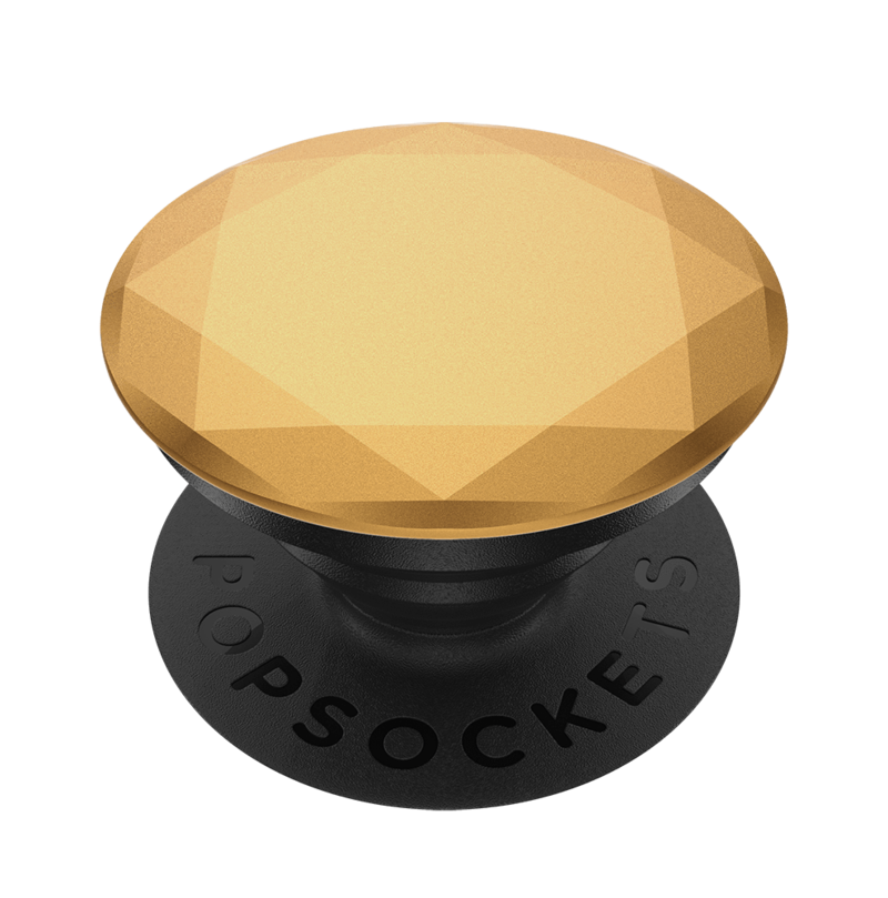 PopSockets Metallic Diamond Medallion Gold PopGrip