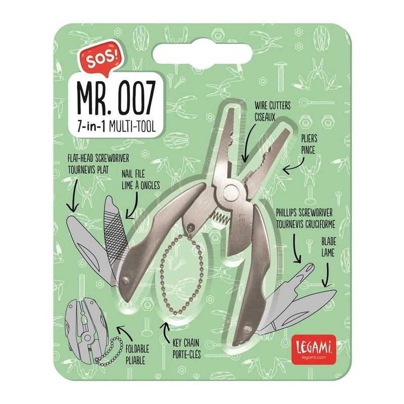 Legami S.O.S. - 7-in-1 Multi-Tool