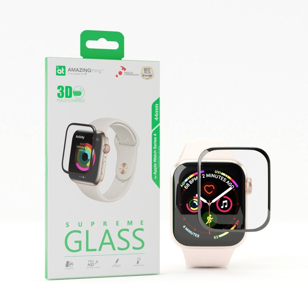 Amazing Thing 44 mm 3D Full Glue/Cover For Apple Watch Series 4