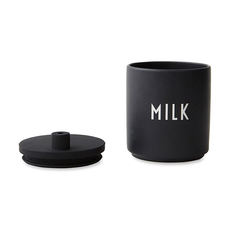 Design Letters Black Milk Jug