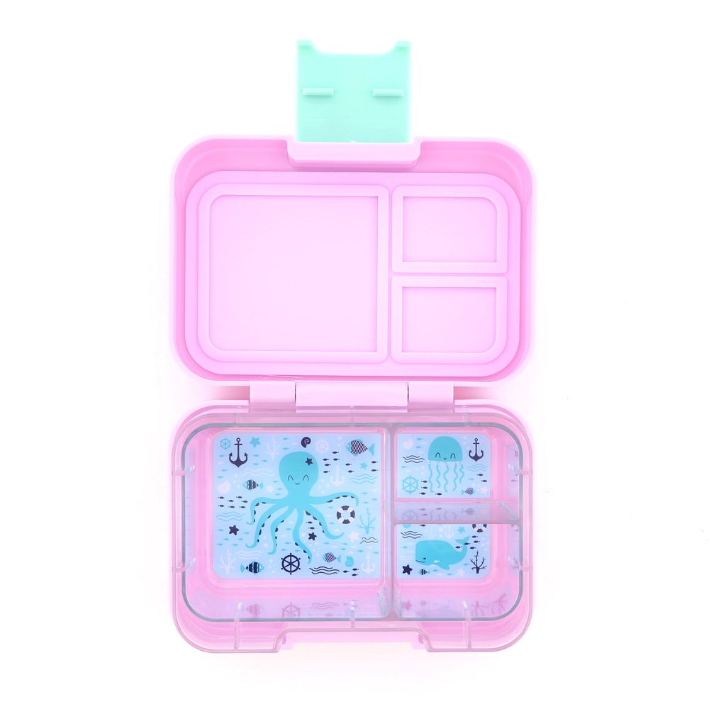 منشبوكس منشبوكس منشي سناك الوردي مارشميلو مينت لاتش الوردي / مينت لانشبوكس